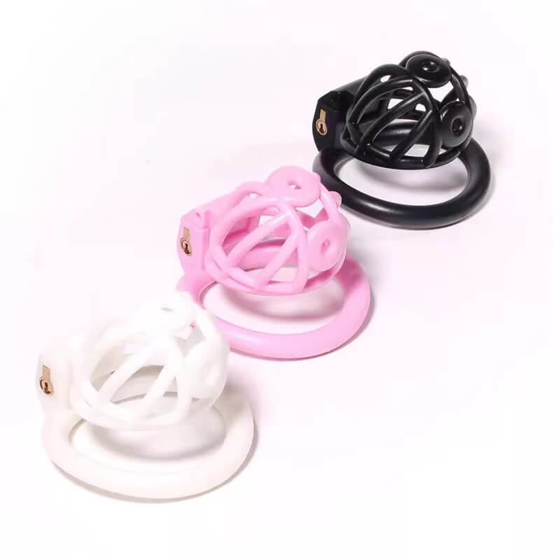 NEW 3D Printing Chastity Cage With 4 Rings product view