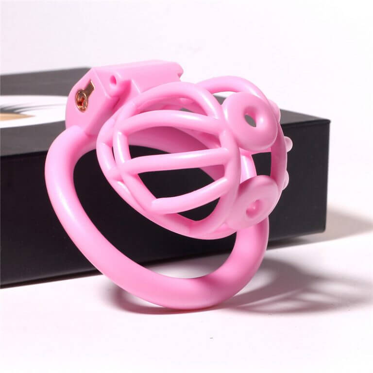NEW 3D Printing Chastity Cage With 4 Rings, gallery view 3