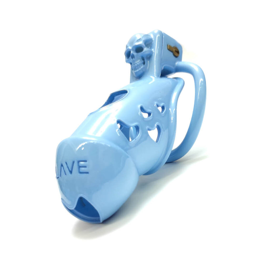 NEW 3D Skull Cock Cage Slave Chastity Cage, gallery view 9