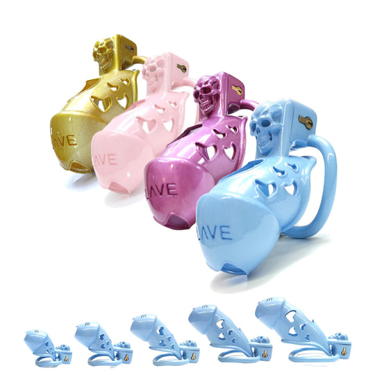 NEW 3D Skull Cock Cage Slave Chastity Cage product view