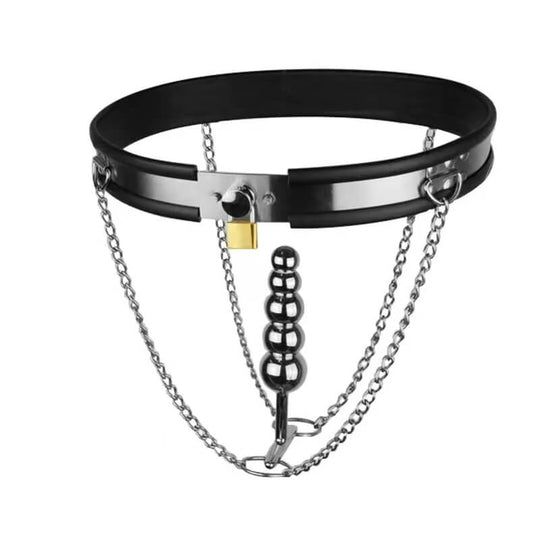 New Female Stainless Steel Chastity Belt Adjustable product view