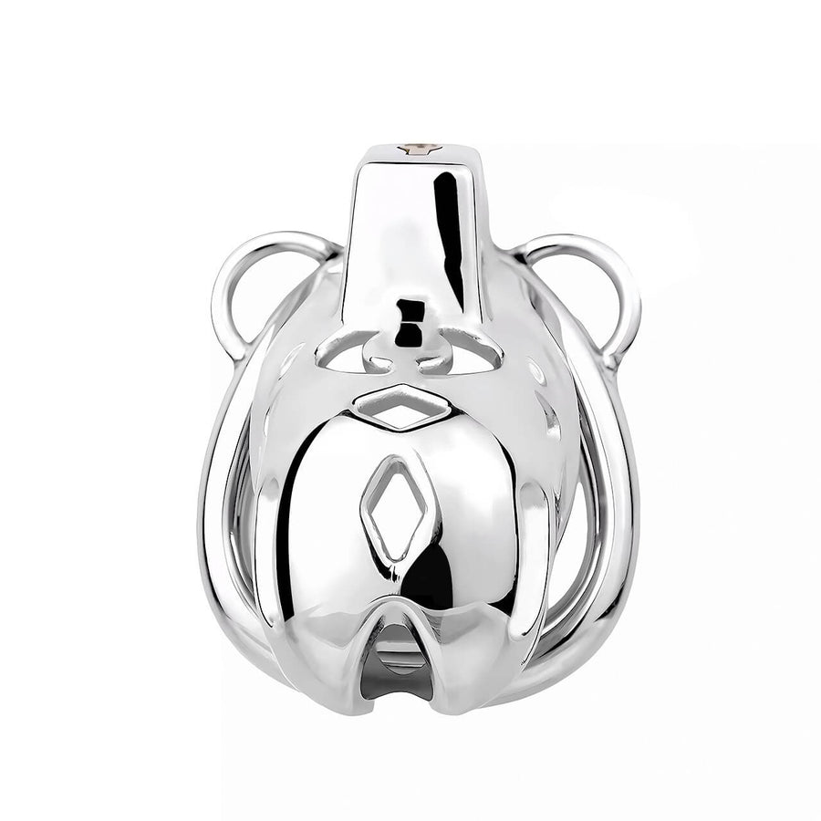 New Cobra Male Stainless Steel Chastity Cage, gallery view 6