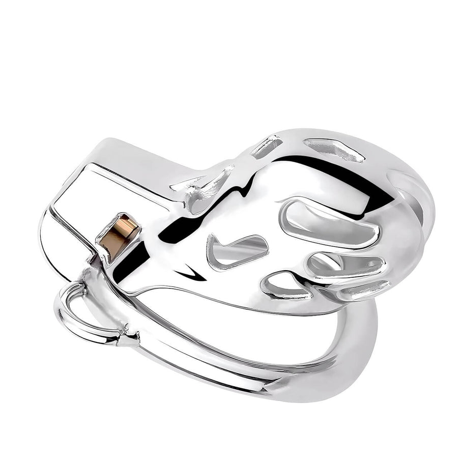 New Cobra Male Stainless Steel Chastity Cage, gallery view 7
