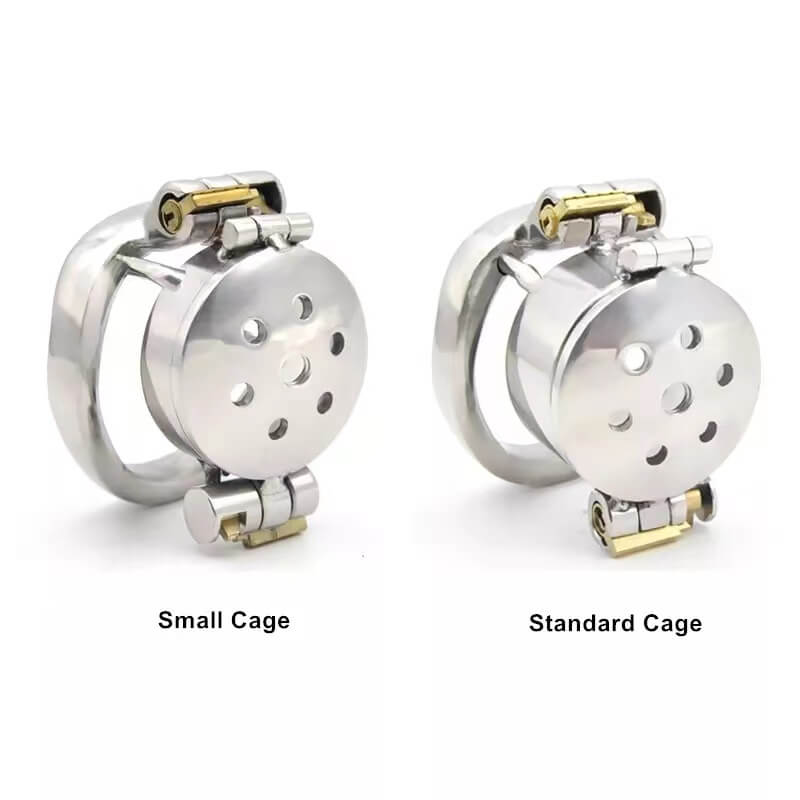 New Double Lock Flip Glans Cover Chastity Device, gallery view 6