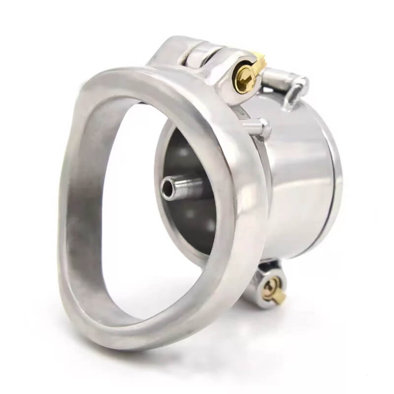 New Double Lock Flip Glans Cover Chastity Device, gallery view 5