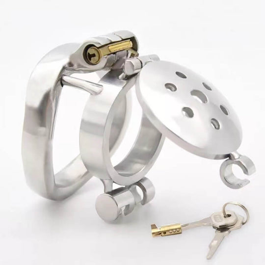 New Double Lock Flip Glans Cover Chastity Device product view