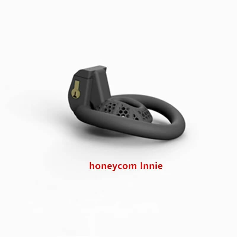 NEW Honeycomb Positive And Negative Chastity Device, gallery view 2