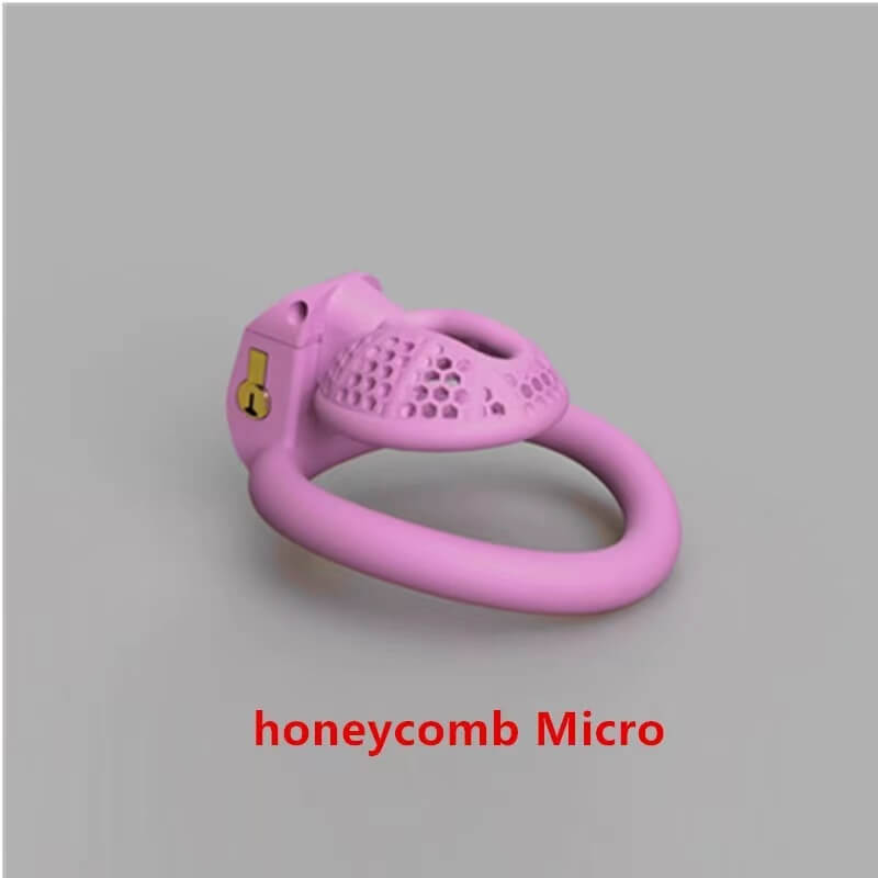 NEW Honeycomb Positive And Negative Chastity Device, gallery view 6