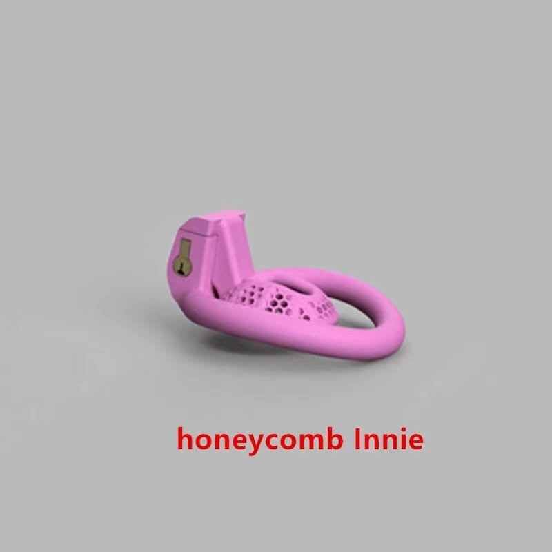 NEW Honeycomb Positive And Negative Chastity Device, gallery view 5
