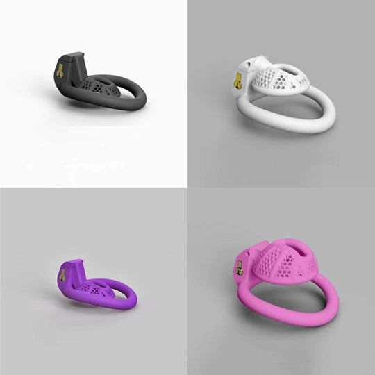 NEW Honeycomb Positive And Negative Chastity Device product view
