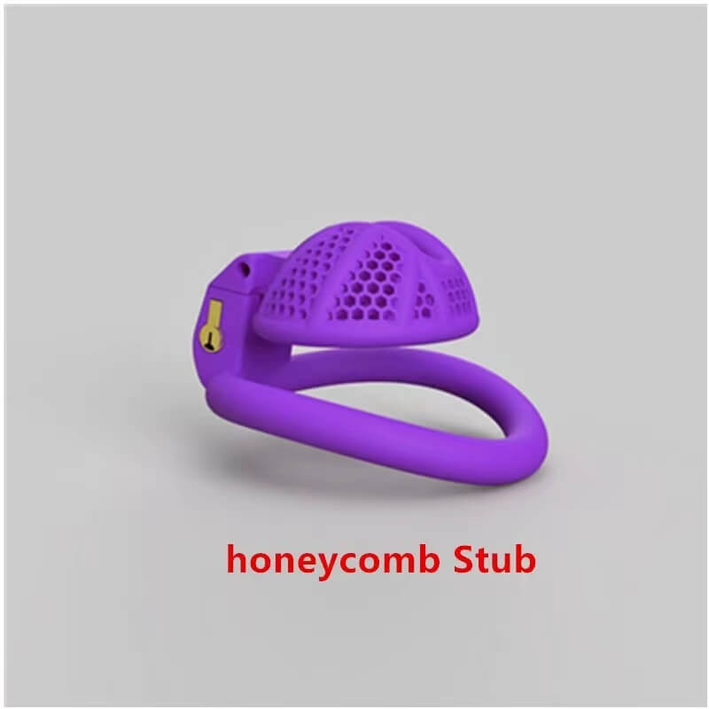 NEW Honeycomb Positive And Negative Chastity Device, gallery view 10