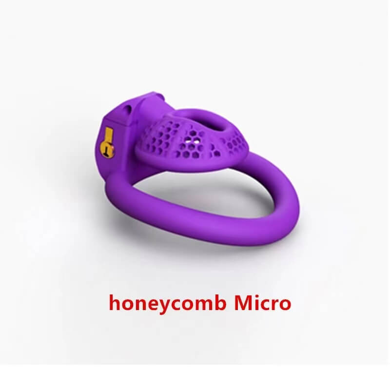 NEW Honeycomb Positive And Negative Chastity Device, gallery view 9