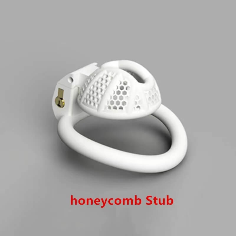 NEW Honeycomb Positive And Negative Chastity Device, gallery view 13