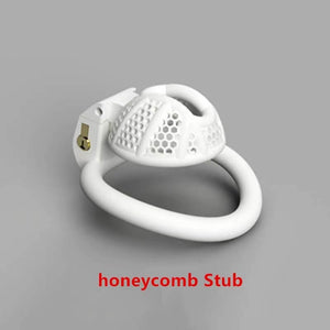 NEW Honeycomb Positive And Negative Chastity Device