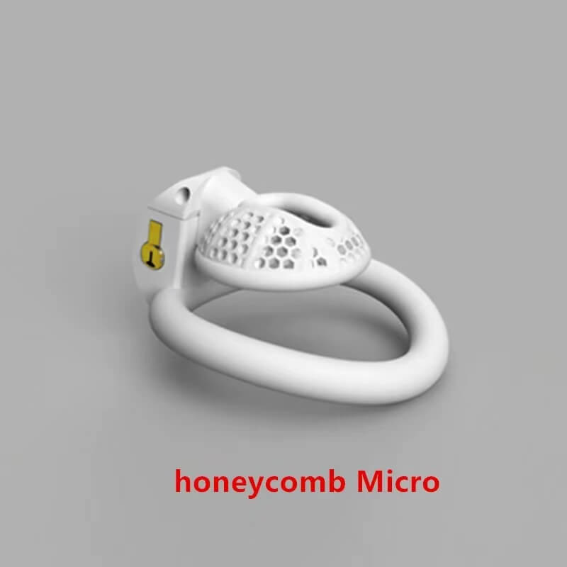 NEW Honeycomb Positive And Negative Chastity Device, gallery view 12