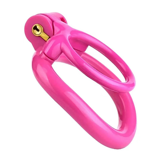 New Testicle Mono Chastity Cage With 4 Rings product view