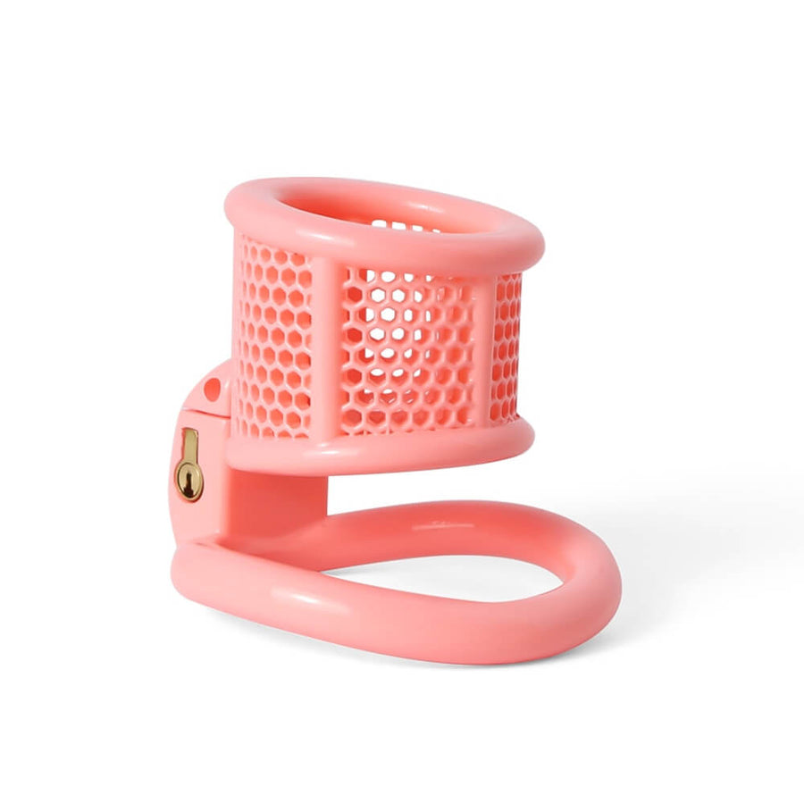 New Upgrade 3D Honeycomb Printed Chastity Device, gallery view 3