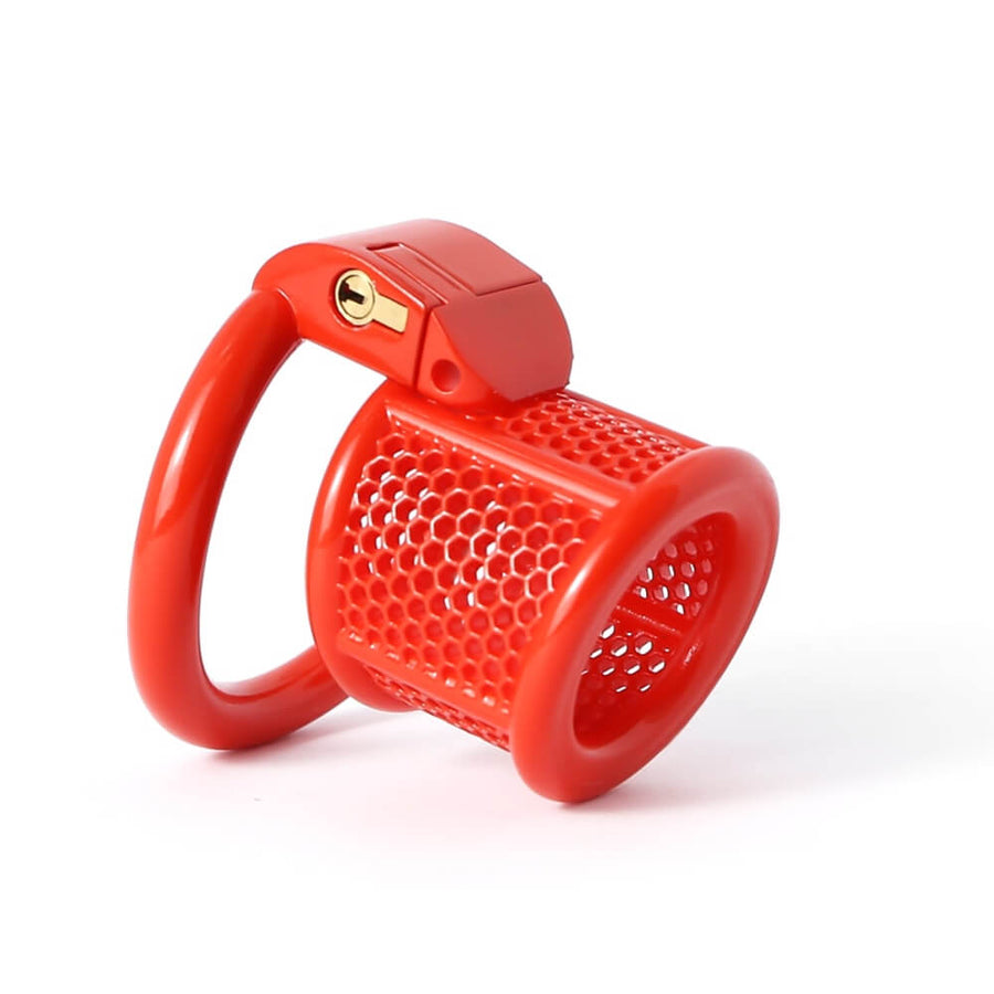 New Upgrade 3D Honeycomb Printed Chastity Device, gallery view 7