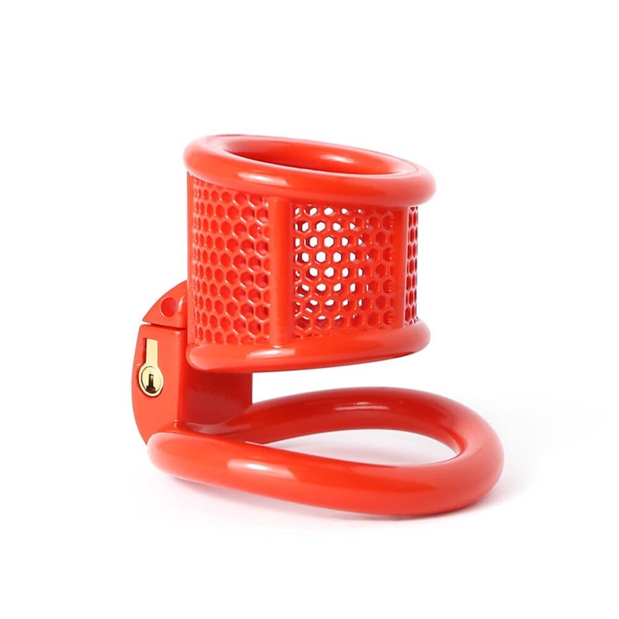 New Upgrade 3D Honeycomb Printed Chastity Device, gallery view 8
