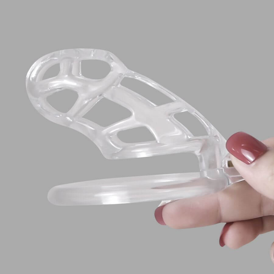 Ice Vision Desigh Clear Cobra Chastity Cage, gallery view 2