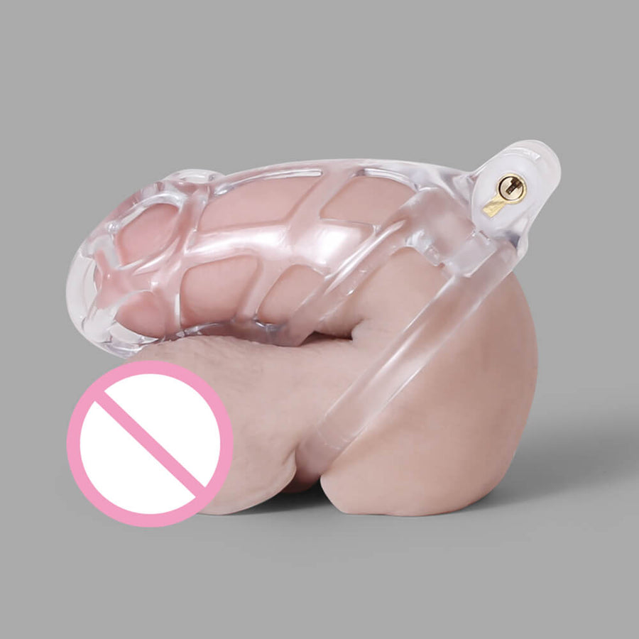 Ice Vision Desigh Clear Cobra Chastity Cage, gallery view 4