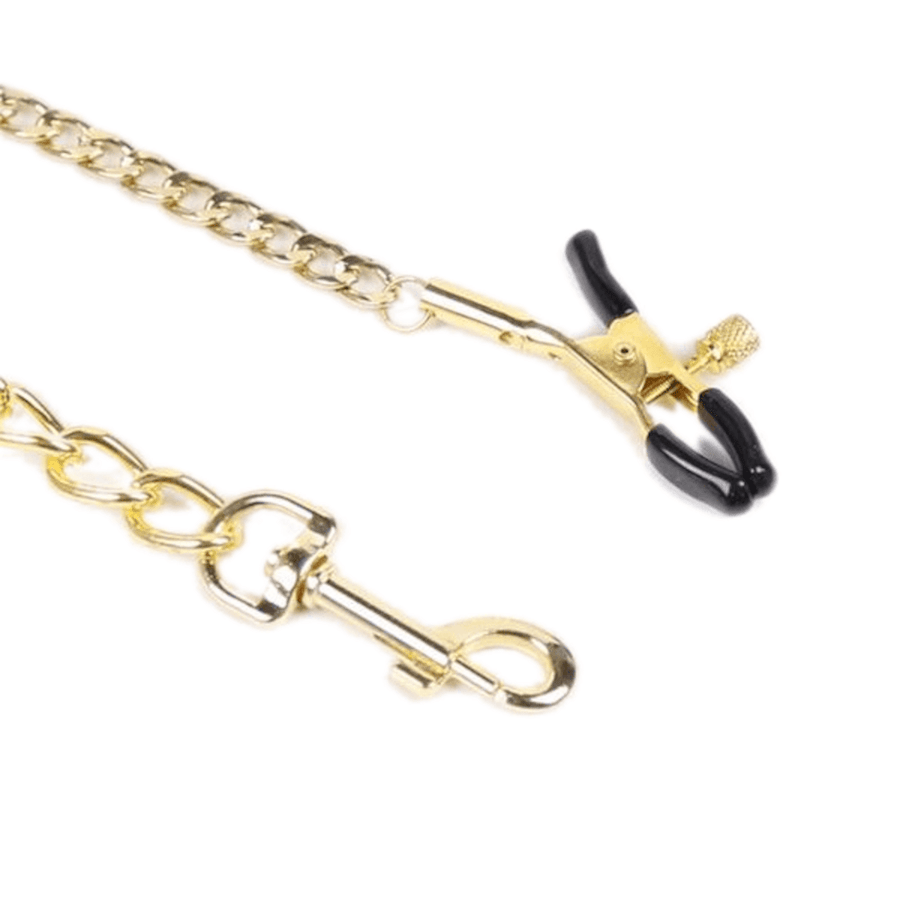 BDSM Captivity Chains Nipple Clamp Bondage, gallery view 6