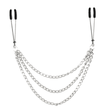 Load image into Gallery viewer, BDSM Sexy Nipple Clamps With Chain
