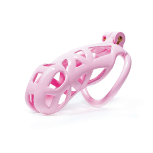 Pink Cobra Chastity Cage Kit 1.77 to 4.13 inches Long