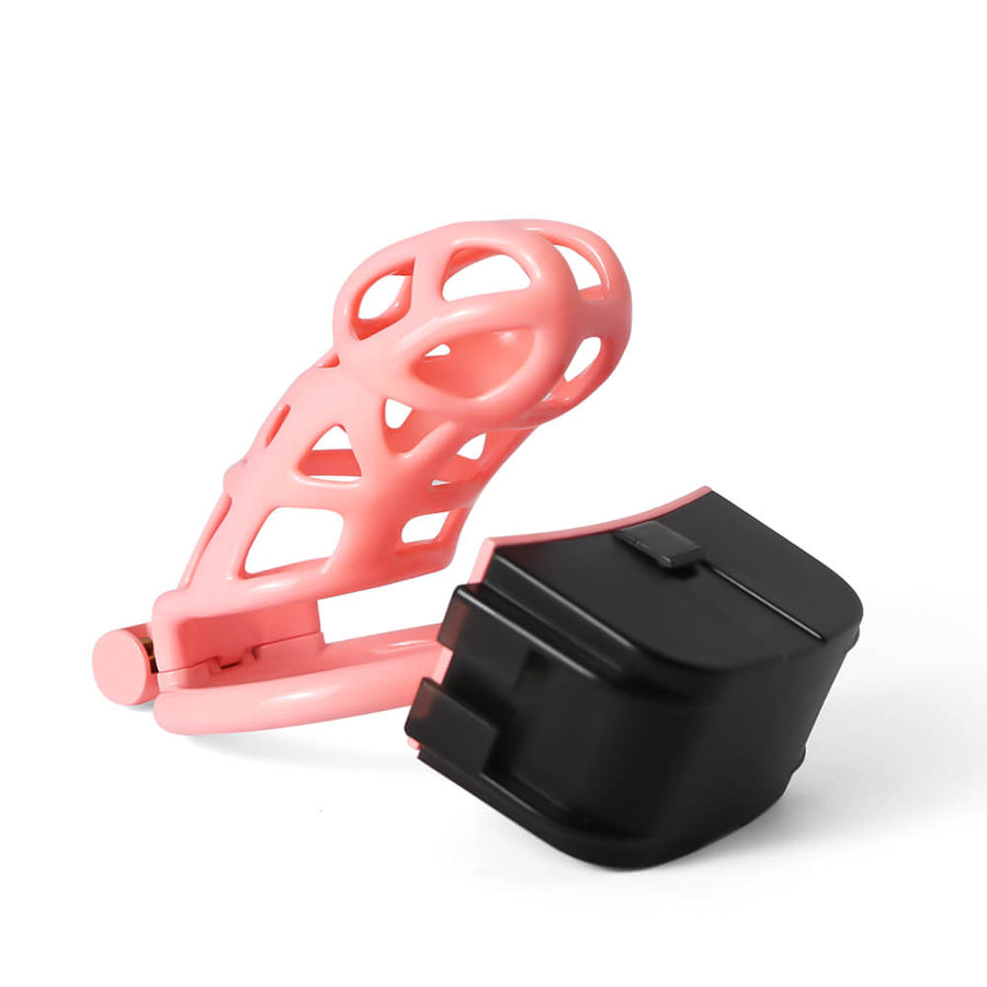 Pink Electric Shock Mamba Chastity Cage, gallery view 3