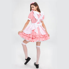 Load image into Gallery viewer, Pink Maid Outfit Cosplay Lolita Anime Costume
