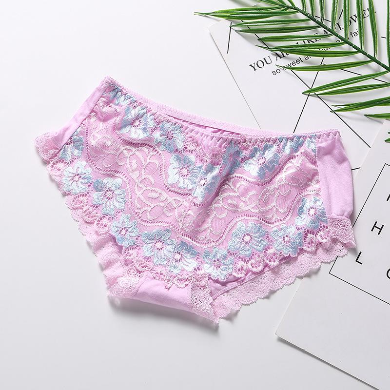Sexy cutout lace breathable panties, gallery view 3