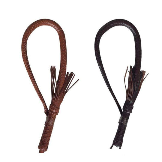 Genuine Leather Bondage Whip product view