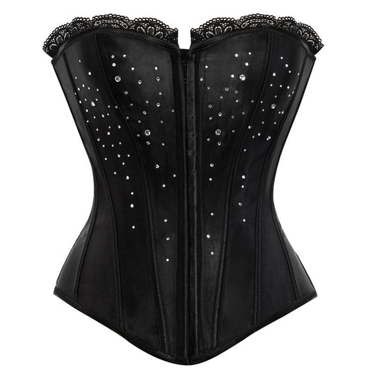 Night Out Black Sissy Corset product view