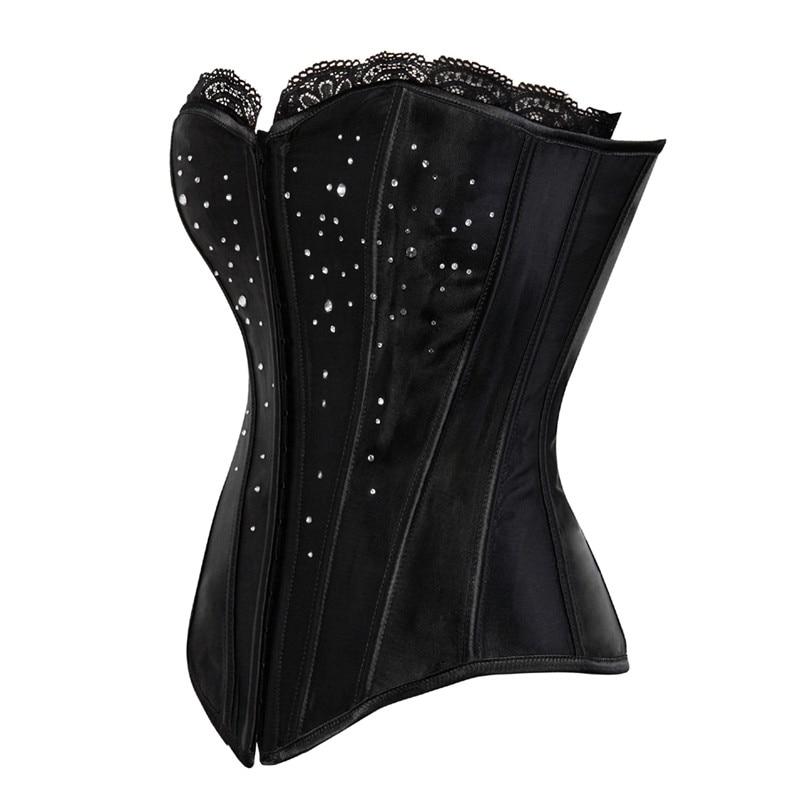 Night Out Black Sissy Corset, gallery view 3