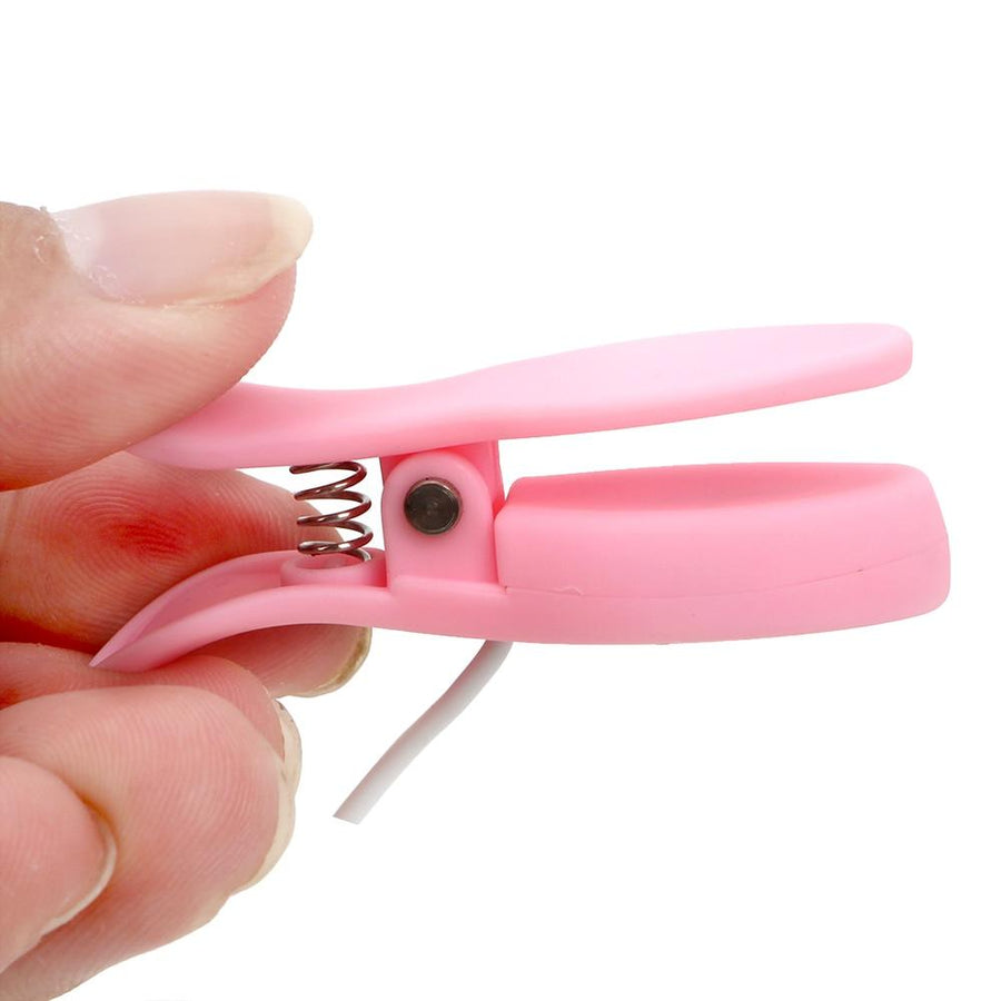 BDSM Foreplay Ally Vibrating Nipple Clamps, gallery view 4