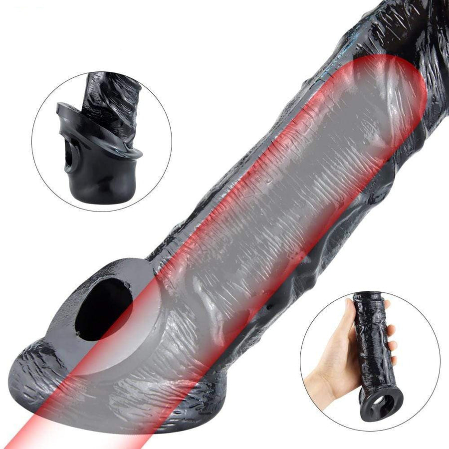 Mandingo Fulfillment Penis Extender Sleeve BDSM, gallery view 2