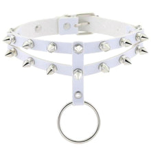 Load image into Gallery viewer, More Colored Studded Gothic Sub Collar
