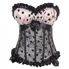 Load image into Gallery viewer, Dots Ruffles Sissy Corset
