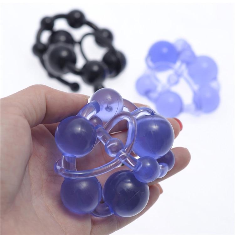 Jelly Sleek Anal Beads, gallery view 5