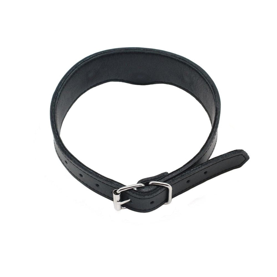 Jewelled BDSM Slave Leather Collar, gallery view 6