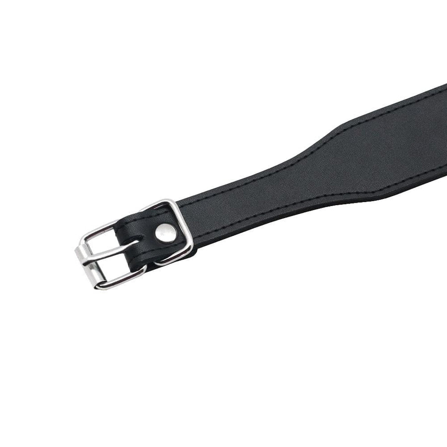 Jewelled BDSM Slave Leather Collar, gallery view 7
