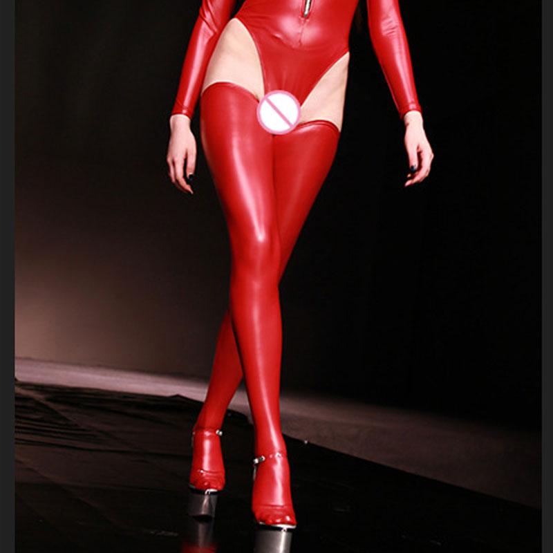 "Stripper Sissy" Latex Stockings, gallery view 3