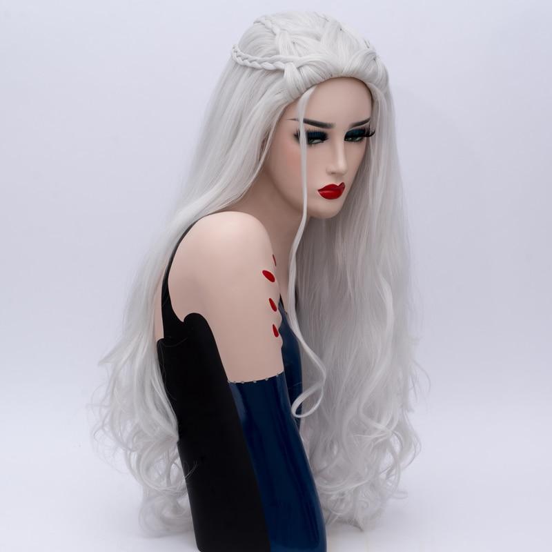 26 Inches Long Curly Braided Wig, gallery view 6