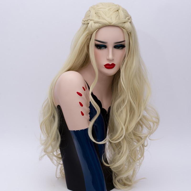 26 Inches Long Curly Braided Wig, gallery view 2