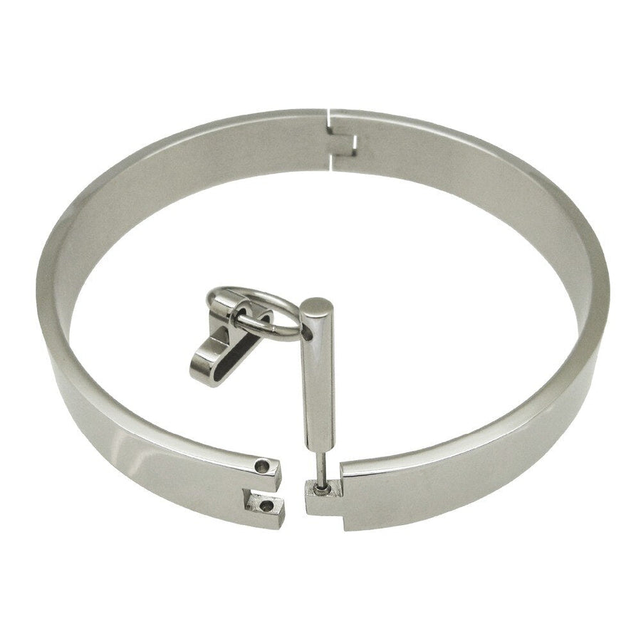 Stainless Steel Slave Bondage Collar BDSM, gallery view 2
