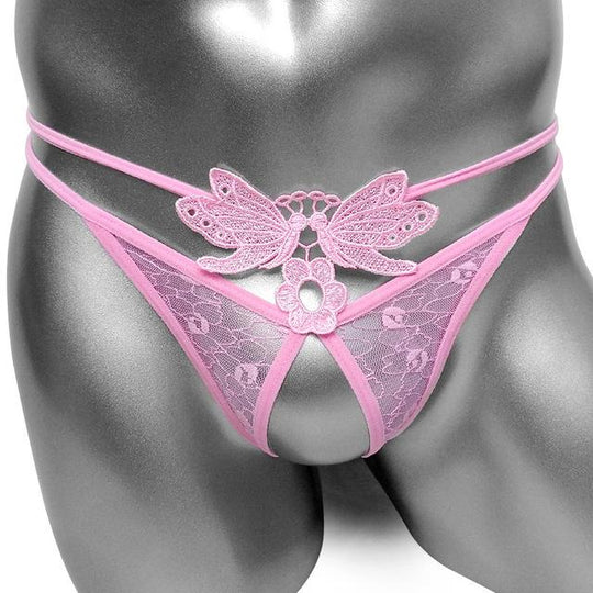 "Sissy Helen" Open Crotch Thong product view