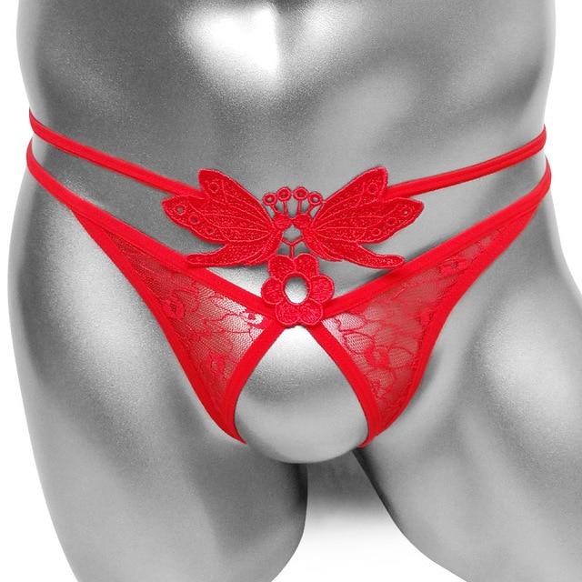 "Sissy Helen" Open Crotch Thong, gallery view 5
