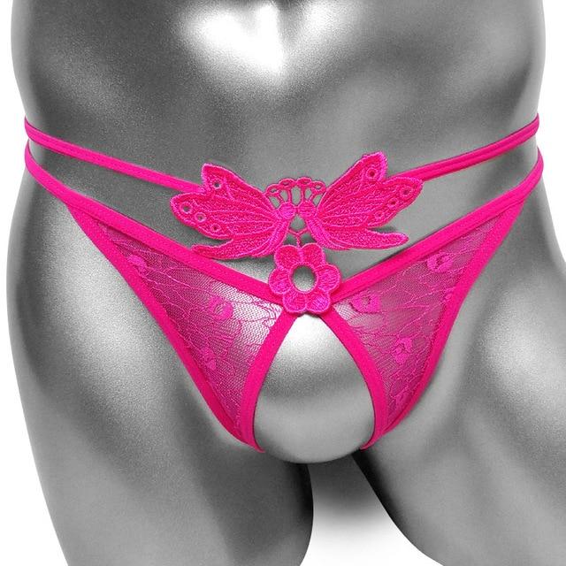 "Sissy Helen" Open Crotch Thong, gallery view 2