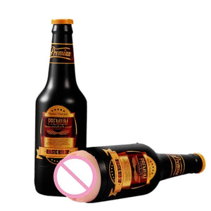 Beer Bottle Electric Male Masturbator BDSM