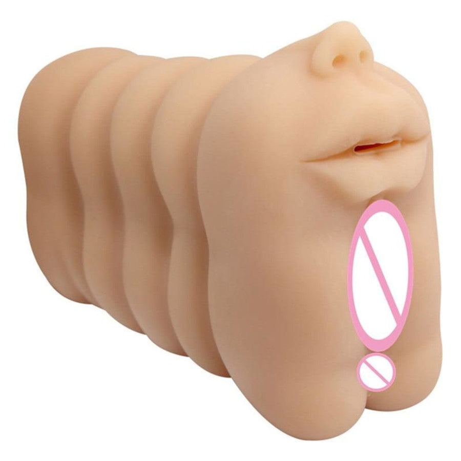 3-in-1 Pleasure Tunnels Pocket Masturbator bdsm product view